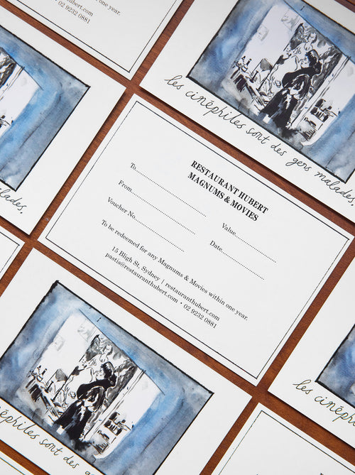 Restaurant Hubert Magnums & Movies Gift Card
