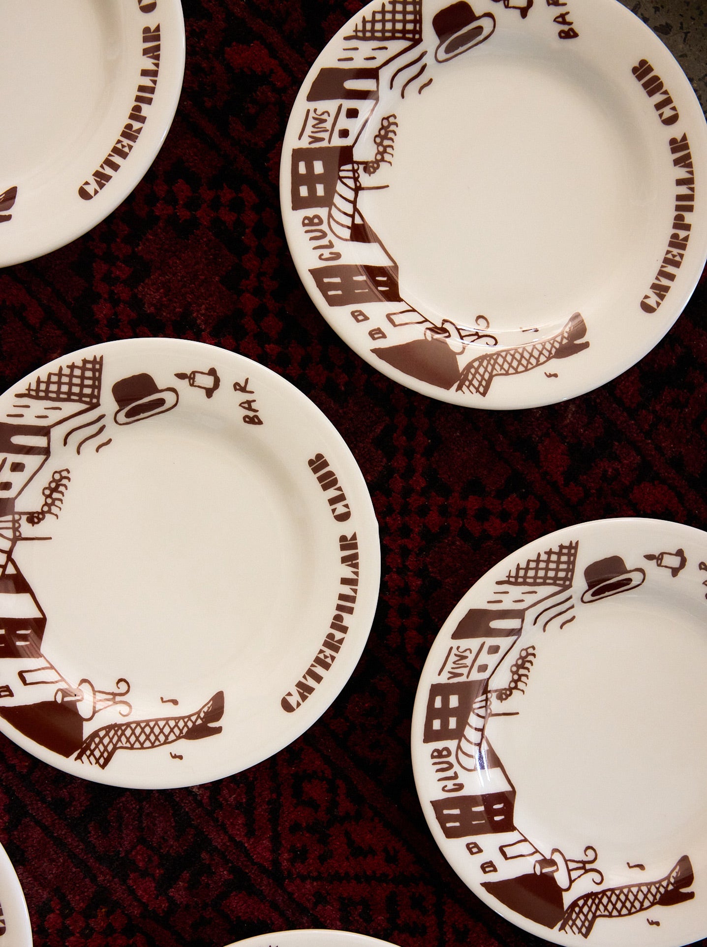 The Caterpillar Club Plate Set - Limited Edition