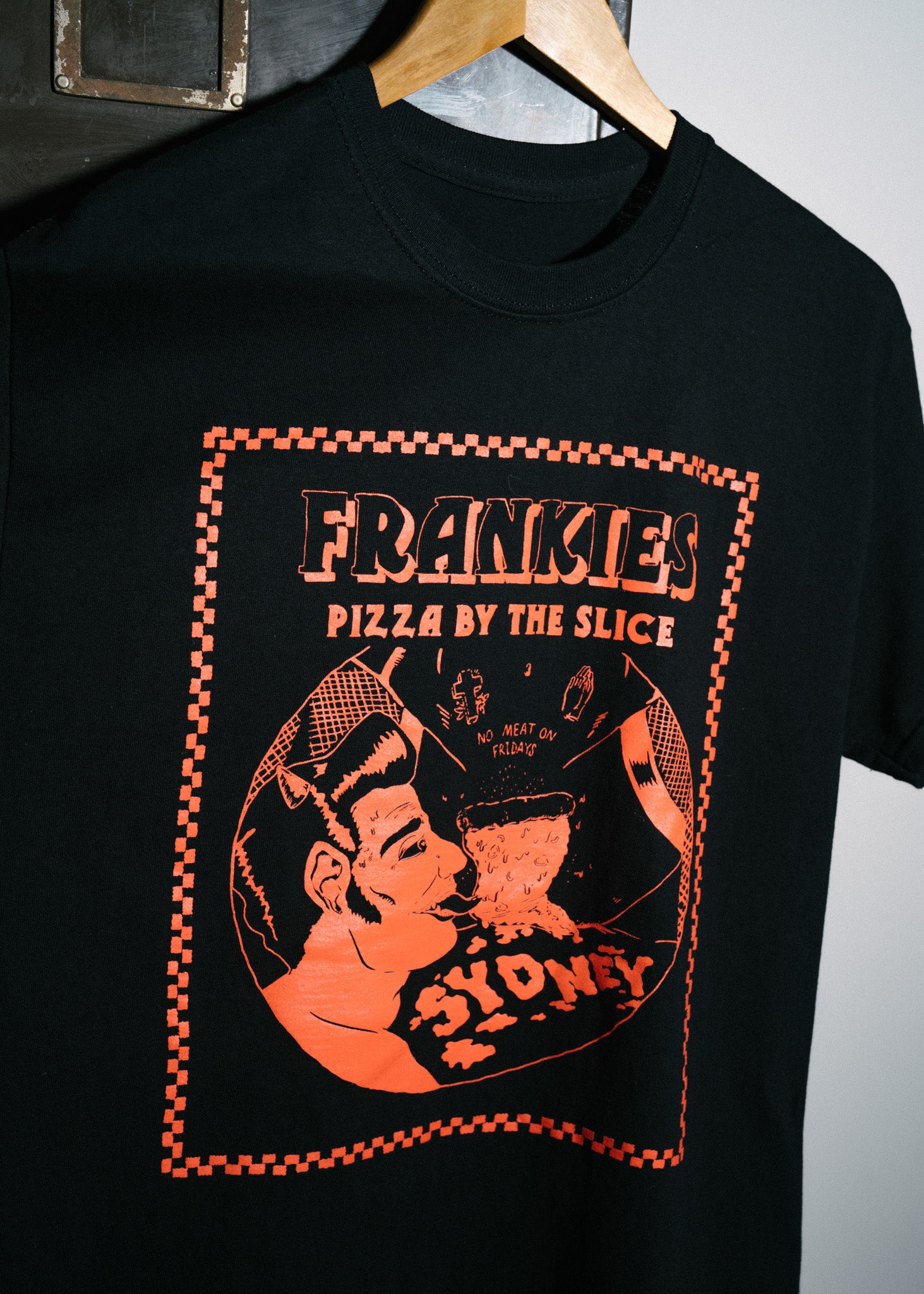 Frankie's Pizza Satan Suckin' T-Shirt